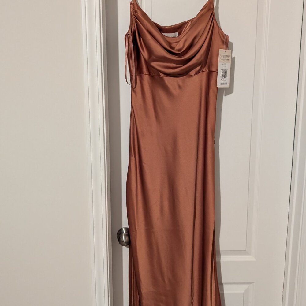 Revelry  Skye Copper 725 Dress Size 8